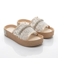 Claquettes Femme Luxe Confortables
