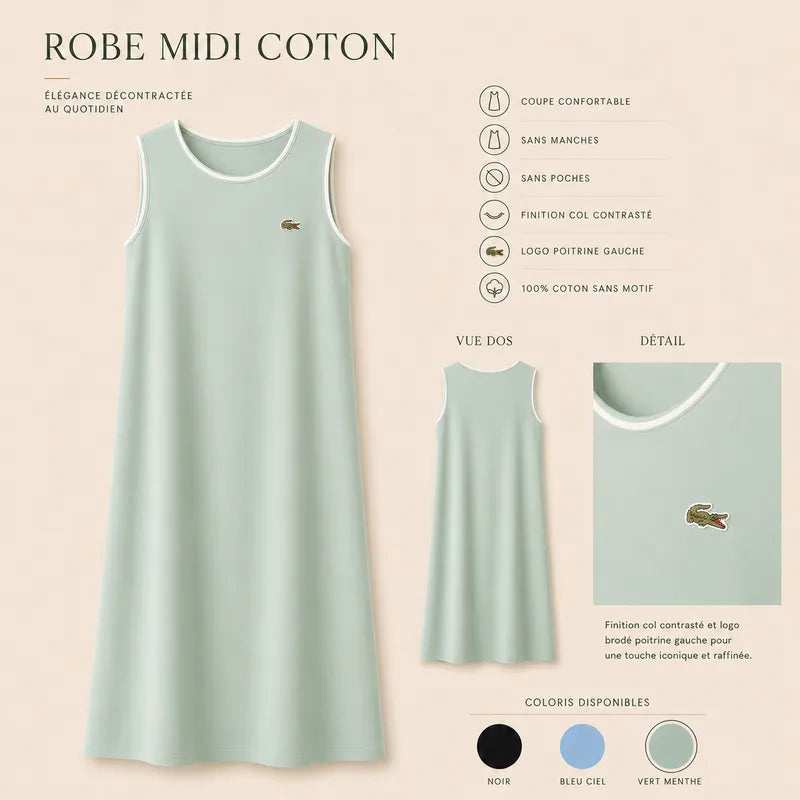 Robe Midi Coton